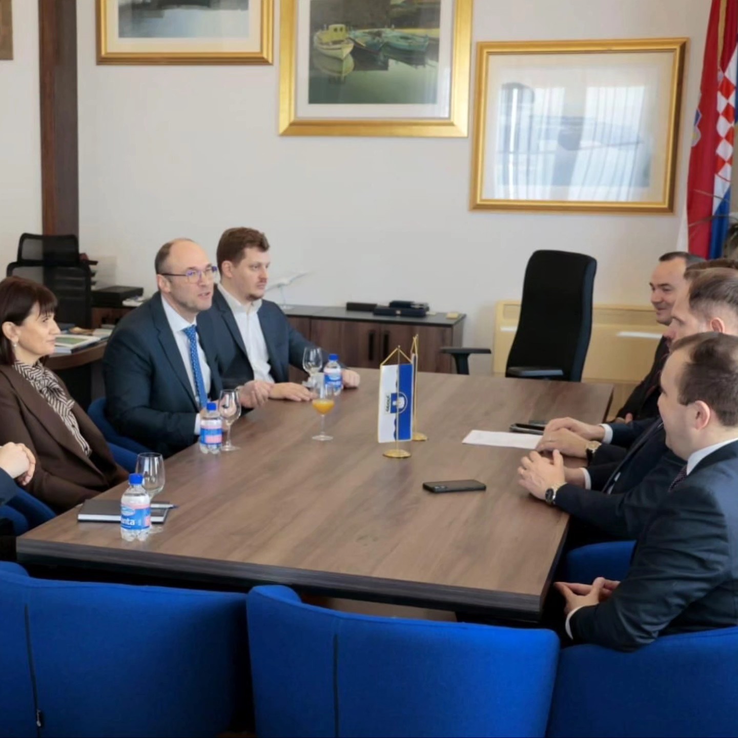 Stier posjetio Zadarsku županiju: sastanci, obilazak i isticanje podvodne arheologije te programa EPAS