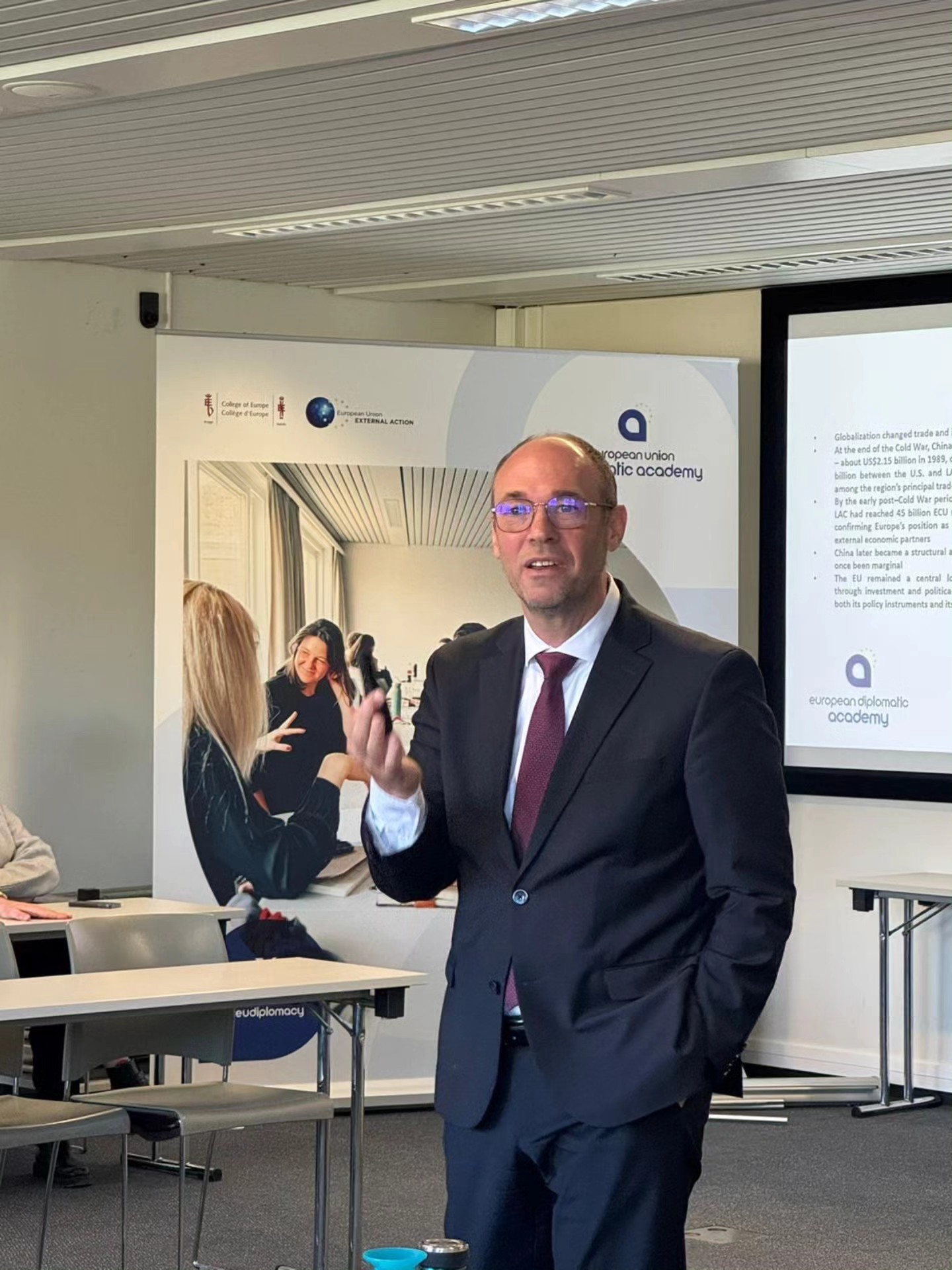 Bruges – Bruxelles – Rim: predavanje, sastanci i završetak radnog tjedna u Europskom parlamentu