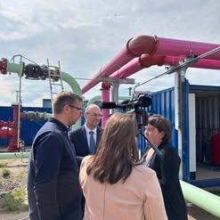 Stier posjetio Slovačku u sklopu rada na geotermalnoj energiji